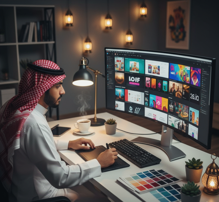 طريقة عمل بورتفوليو احترافي خطوة بخطوة.